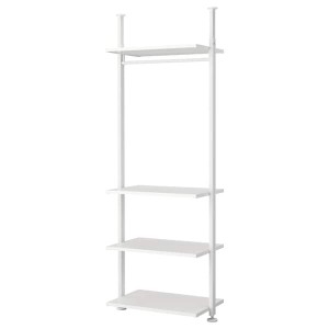 IKEA ELVARLI wardrobe combination, white, 36 1/8x20x87 1/4-137 3/4 in, Ikea Ireland | 1068ICSBD