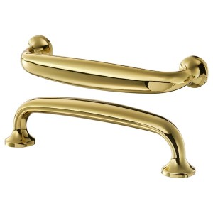 IKEA ENERYDA handle, 47/16 in, 2 pack Brass Color, Ikea Ireland | 6583BOTYU