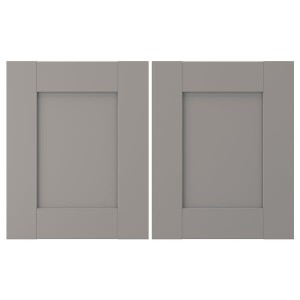 IKEA ENHET door, 12x15 in, 2 pack Gray Frame, Ikea Ireland | 3829OTZXQ