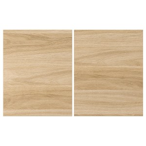 IKEA ENHET door, 12x15 in, 2 pack Oak Effect, Ikea Ireland | 9541JIATR