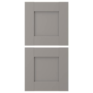 IKEA ENHET drawer front, 12x12 in, 2 pack Gray Frame, Ikea Ireland | 6913QLVWJ