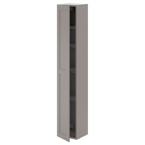 IKEA ENHET high cabinet/1 door, 12x12 3/4x72 in Gray / Gray Frame, Ikea Ireland | 3916CQGKA