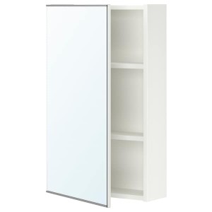 IKEA ENHET mirror cab/1 door, 18x6 3/4x30 in White, Ikea Ireland | 5183SIRDL