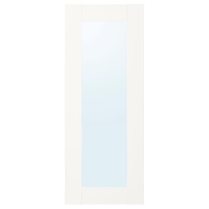 IKEA ENHET mirror door, 12x30 in White Frame, Ikea Ireland | 7250GVFKM