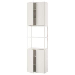 IKEA ENHET storage combination, 24x12 3/4x90 in White, Ikea Ireland | 6203NGWAI