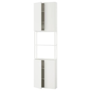 IKEA ENHET storage combination, 24x6 3/4x90 in White, Ikea Ireland | 4685CXJUD