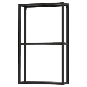 IKEA ENHET wall fr w shelves, 18x6x30 in Anthracite, Ikea Ireland | 9154WVPHN