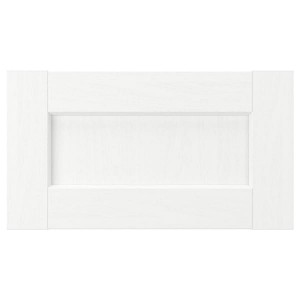 IKEA ENKÖPING drawer front, 18x10 in White Wood Effect, Ikea Ireland | 9187OBYPR