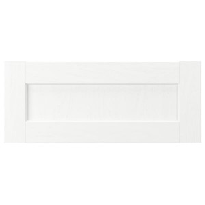 IKEA ENKÖPING drawer front, 24x10 in White Wood Effect, Ikea Ireland | 4319YPFCO