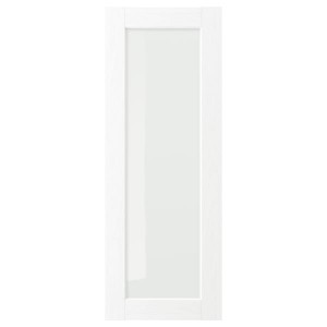 IKEA ENKÖPING glass door, 15x40 in White Wood Effect, Ikea Ireland | 8216KTFXH