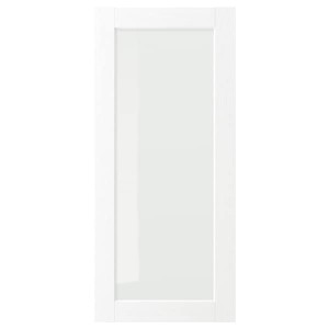 IKEA ENKÖPING glass door, 18x40 in White Wood Effect, Ikea Ireland | 9034FRCTW