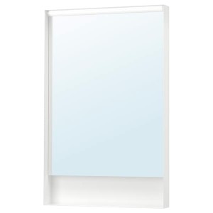 IKEA FAXÄLVEN mirror with built-in lighting, 24x37 in, Ikea Ireland | 2183UFPQL