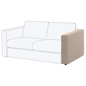 IKEA FINNALA Cover for armrest Tallmyra Beige, Ikea Ireland | 9738AFYVM