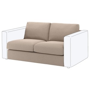 IKEA FINNALA Cover for loveseat section Tallmyra Beige, Ikea Ireland | 3490EQCPA