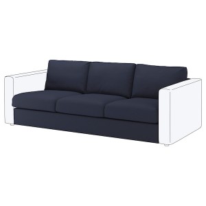 IKEA FINNALA Cover for sofa section Orrsta Black / Blue, Ikea Ireland | 9057YMRVO