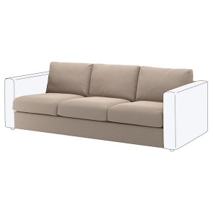 IKEA FINNALA Cover for sofa section Tallmyra Beige, Ikea Ireland | 0837TZSRC