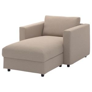 IKEA FINNALA chaise cover Tallmyra Beige, Ikea Ireland | 0845JDPIF