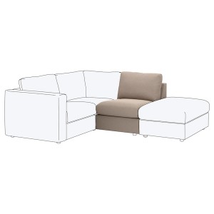 IKEA FINNALA cover for 1-seat section Tallmyra Beige, Ikea Ireland | 5076AYUIR