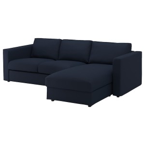 IKEA FINNALA cover for 4-seat sectional Orrsta Black / Blue, Ikea Ireland | 0859WOLNU