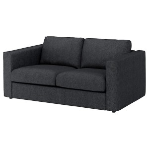 IKEA FINNALA cover for loveseat Tallmyra Black / Gray, Ikea Ireland | 4506TCYIF