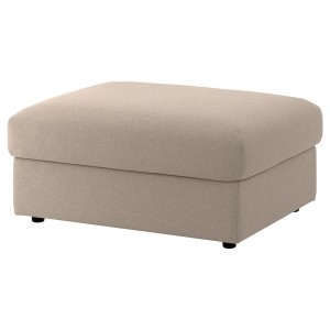 IKEA FINNALA cover for ottoman with storage Tallmyra Beige, Ikea Ireland | 9623OPVRT