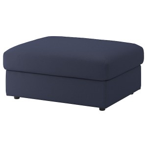 IKEA FINNALA cover for ottoman with storage Orrsta Black / Blue, Ikea Ireland | 2194ZRHYD