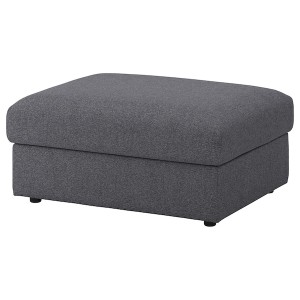 IKEA FINNALA cover for ottoman with storage Gunnared Medium Gray, Ikea Ireland | 0915JKMPO