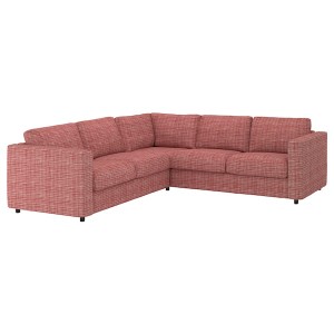 IKEA FINNALA cover for sectional, 4-seat, Dalstorp multicolor, Ikea Ireland | 9235RZLQK