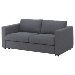 IKEA FINNALA cover for sleeper sofa Gunnared Medium Gray, Ikea Ireland | 0629UWFVP