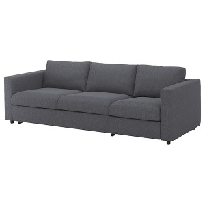 IKEA FINNALA cover for sleeper sofa Gunnared Medium Gray, Ikea Ireland | 7852LJPMD
