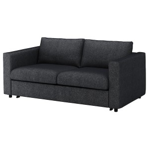 IKEA FINNALA cover for sleeper sofa Tallmyra Black / Gray, Ikea Ireland | 6371RIWUP