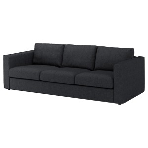 IKEA FINNALA cover for sofa Tallmyra Black / Gray, Ikea Ireland | 3096HTCNE