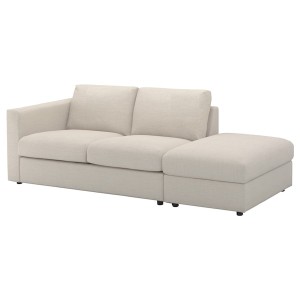 IKEA FINNALA cover for sofa, with open end Gunnared Beige, Ikea Ireland | 1459BVKEU