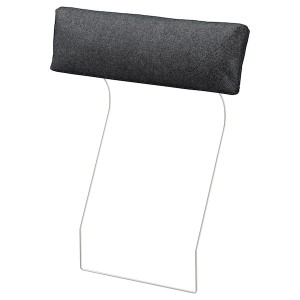 IKEA FINNALA headrest Tallmyra Black / Gray, Ikea Ireland | 7901GHQVP