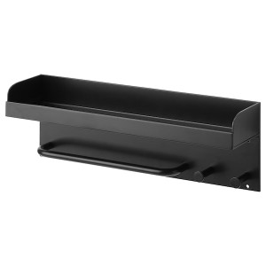 IKEA FINNINGEN shower shelf, black, Ikea Ireland | 4631XRNIA