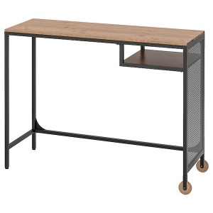 IKEA FJÄLLBO Laptop table, black, 39 3/8x14 1/8 in, Ikea Ireland | 3806WJRQE