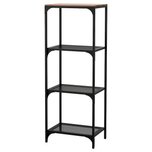 IKEA FJÄLLBO shelf unit, black, 20 1/8x53 1/2 in, Ikea Ireland | 9458SOFGE