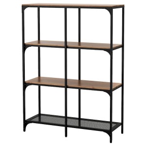 IKEA FJÄLLBO shelf unit, black, 39 3/8x53 1/2 in, Ikea Ireland | 4782HYBWV