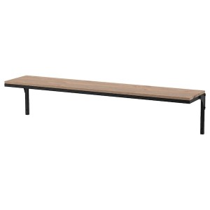 IKEA FJÄLLBO wall shelf, black, 39 3/4x7 7/8 in, Ikea Ireland | 6935CDKFI