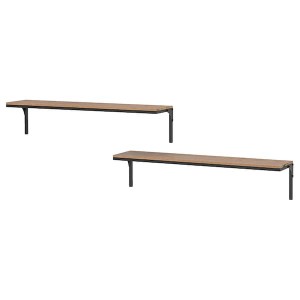 IKEA FJÄLLBO wall shelf combination, black, Ikea Ireland | 0873OYGRT