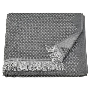 IKEA FJÄLLSTARR bath towel, 28x55 in Dark Gray, Ikea Ireland | 1560ATYDN