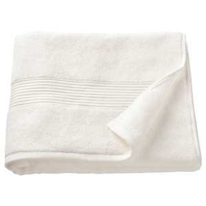 IKEA FREDRIKSJÖN bath towel, 28x55 in White, Ikea Ireland | 9806KBXLQ