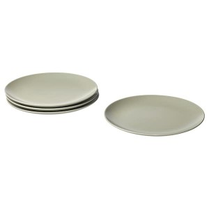 IKEA FÄRGKLAR plate, 10 in, 4 pack Matte Green, Ikea Ireland | 3970EHZDX