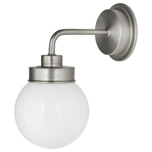 IKEA FRIHULT Wall lamp Stainless Steel Color, Ikea Ireland | 1360KZMNX