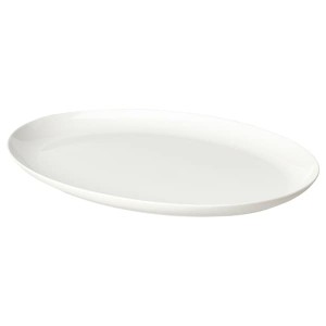 IKEA FRÖJDEFULL plate, white, 13 ½x10 in, Ikea Ireland | 6217YHCRB