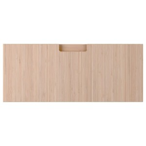 IKEA FRÖJERED drawer front, light bamboo, 24x10 in, Ikea Ireland | 7649VGDQK