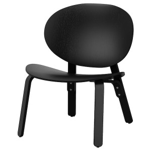 IKEA FRÖSET chair Black Stained Oak Veneer, Ikea Ireland | 7563TPQFJ