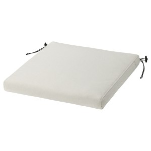 IKEA FRÖSÖN/DUVHOLMEN chair pad, outdoor, 17 3/8x17 3/8 in Beige, Ikea Ireland | 2045TBDGC