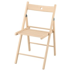 IKEA FRÖSVI folding chair Beech, Ikea Ireland | 4839GBKNE