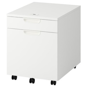 IKEA GALANT Drawer unit/drop file storage, 17 3/4x21 5/8 in White, Ikea Ireland | 2439JOZIU